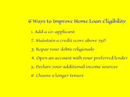 increase home loan eligibility