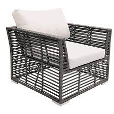 Outdoor Graphite Lounge Chair
