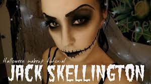 jack skellington halloween makeup