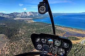 emerald bay helicopter tour of lake