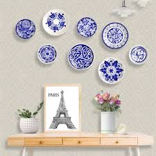 Blue And White Porcelain Wall Hanging