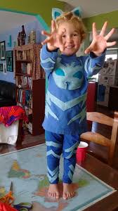 They are nowhere to be found and yet all of our kids seem to want to be one of the characters for halloween, and so we are here to bring you a simple tutorial on how to make your own! Sallyseashell Diy Catboy Costume From Pj Masks