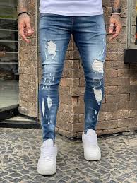 calça jeans masculina design exclusivo