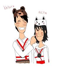 Kataru and Akita I love that show #ninjago #akitaninjago #kataruninjago