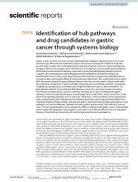 gastric cancer through systems biology