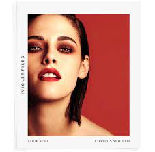 chanel s new red featuring kristen stewart