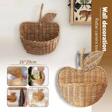 Handmade Wicker Rattan Basket Storage