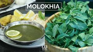 molokhia with en recipe وصفة