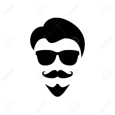 Man Face With Beard Vector Icon Royalty Free SVG, Cliparts, Vectors, And Stock Illustration. Image 88071038.