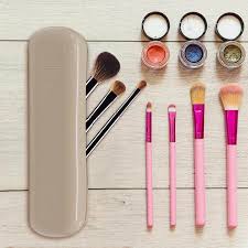 cosmetic bag makeup brush organizer