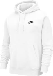 Nike Sportswear Club Fleece Hoodie White