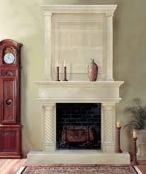 Cast Stone Overmantel 9 With Wilshire