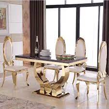 4 glass dining table chairs u table