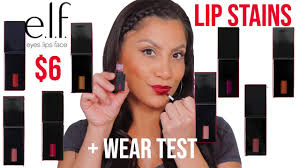 new elf cosmetics glossy lip stains