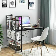 Top sellers most popular price low to high price high to low top rated products. Costway 24 In Rectangular Black Computer Desk With Solid Wood Material Hw53789bk The Home Depot