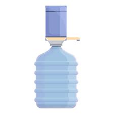Office Water Bottle Icon Cartoon Of