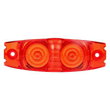 Truck Lite 9077 Oval Signal Stat Replacement Lens For Marker Clearance Lights