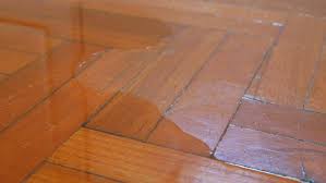 how to fix water damaged wood floor