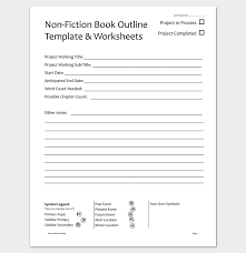 Non Fiction Book Outline Template Explore Wiring Diagram On The Net