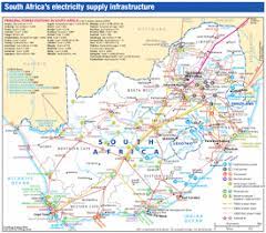electricity supply infrastructure map