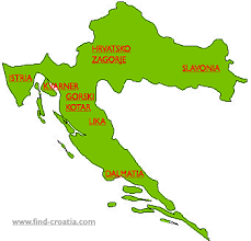 It used to be part of yugoslavia. Croatian Regions