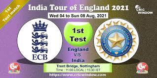 The first match will start on 5 february 2021 and last match will be played on 28. England Vs India 1st Test Live Score 2021 Cricwindow Com