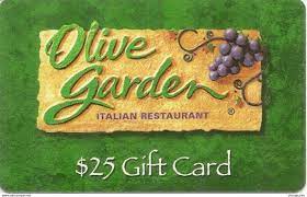 gift cards olive garden gift card 25