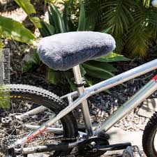 Sheepskin Bicycle Seat Cover Made In