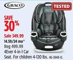 Graco 4ever 4 In 1 Car Seat Offer At