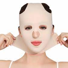 Amazon | 効果的な薄い顔包帯、フェイスリフティング包帯、360度女の子女性用 | サウナマスク・フェイスベルト 通販