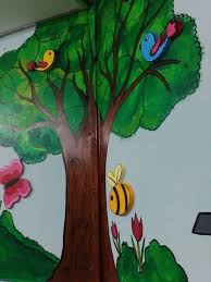 Tree Mural Preschool Classroom Ideas