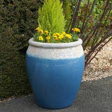 Glazed Pottery Large Plant Pots For