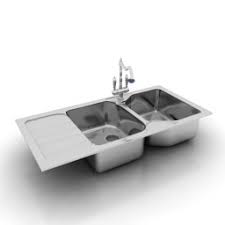 3d model sink kitchen 27