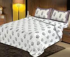 universal traders printed pg double bed