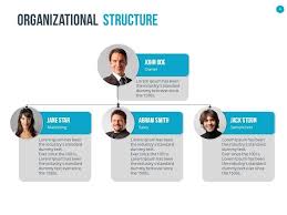 Organizational Chart And Hierarchy Template Organizational