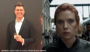 Furthermore, he has a total of 394k followers o instagram, 255k followers on twitter and he has 16k. Scarlett Johansson S Husband Colin Jost Crashes Her Interview On Rupaul S Drag Race Watch