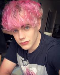 Now you can look really cool and freaky! Boy With Pink Hair Guys With Pink Hair Pink Hair Hair And Beard Styles