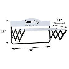 Laundry Drying Rack Wall Mounted
