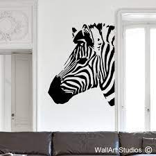 Zebra Wall Art Stickers Vinyl Wall