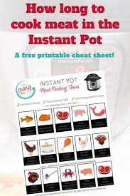 Instant Pot Cooking Times For Meat My Crazy Good Life
