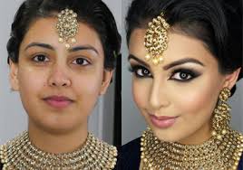 gorgeous bridal make up perfect point