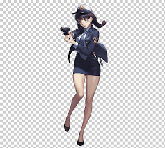 Trying to find police anime? Character Concept Art Female Anime Anime Police Officer Media Cartoon Png Klipartz