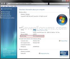 Here you may to know how to check bit of computer. System Type 32 Bit X86 Or 64 Bit X64 Windows 10 Forums