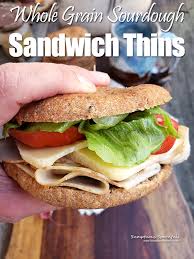 whole grain sourdough sandwich thins