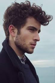 haircuts for men with curly hair that
