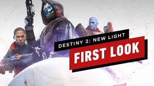 The First 25 Minutes Of Destiny 2 New Light Free To Play Gameplay