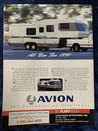 1991 avion travel trailer fifth wheel