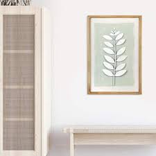 stratton home decor framed green leaf