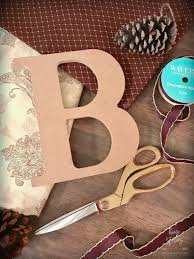how to make fabric covered letters