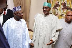Image result for photos of Obasanjo and Buhari
